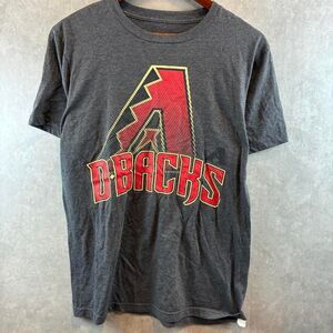 Mlb Men's Grey and Black T-shirt